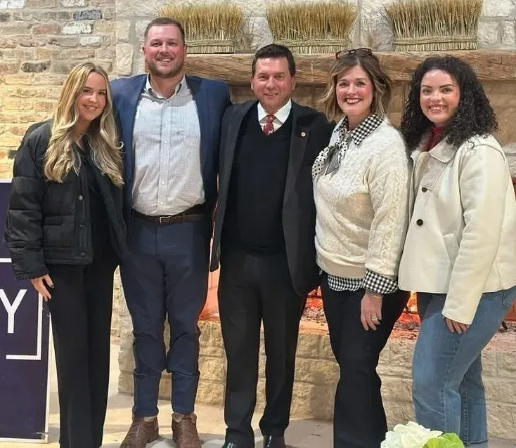 Lee Yancey and family at a recent gathering